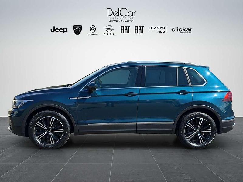 Usata VW Tiguan Elegance 150 CV (110 kW) 2022 Blu/azzurro SUV