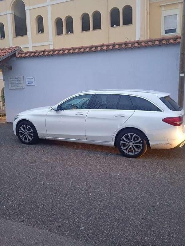 Usata Mercedes C220 Premium 170 CV (125 kW) 2015 Bianco Station wagon