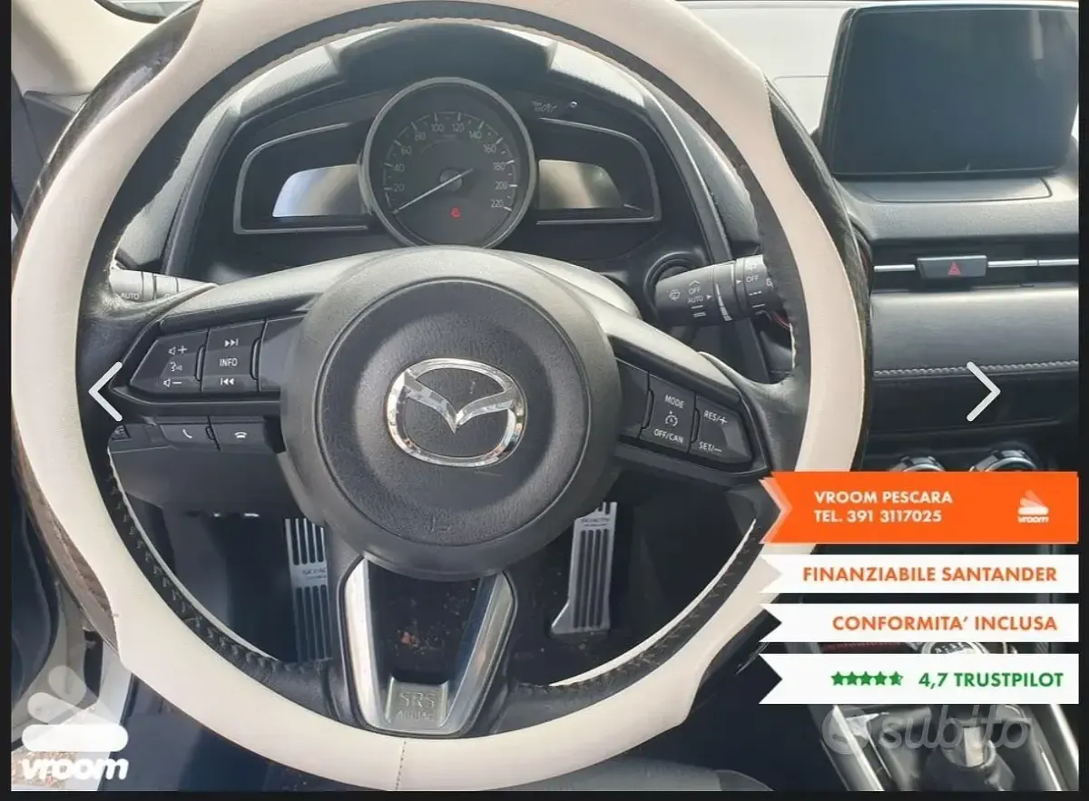 Usata Mazda CX-3 Evolve 105 CV (77 kW) 2018 Bianco SUV