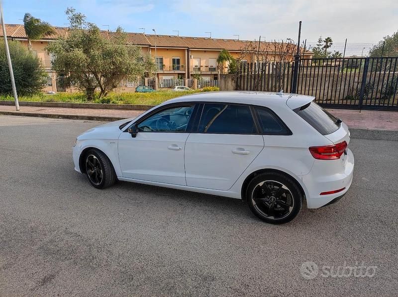 Usata Audi A3 125 CV (91 kW) 2015 Bianco Berlina