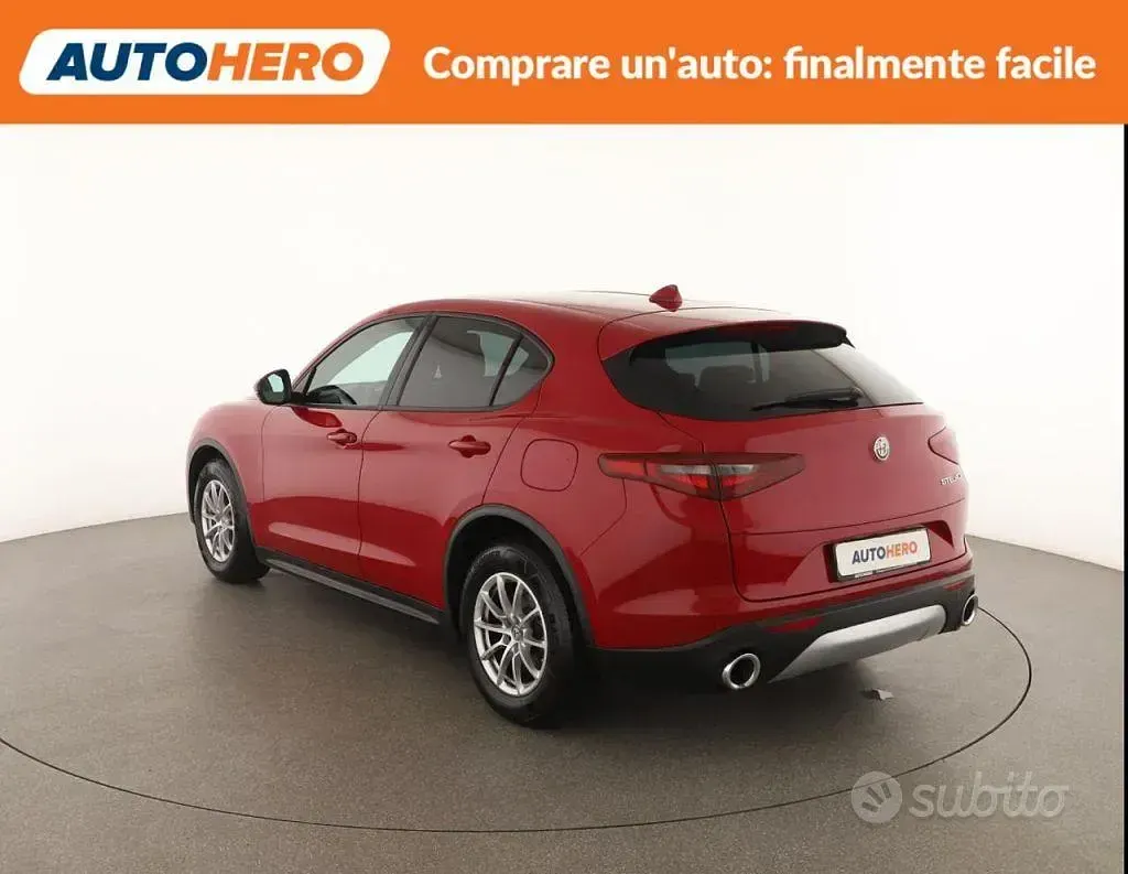 Usata Alfa Romeo Stelvio 160 CV (117 kW) 2020 Rosso SUV