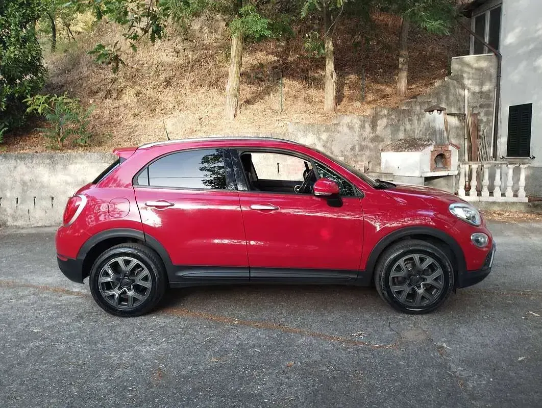 Usata Fiat 500 Cross 140 CV (102 kW) 2015 Rosso Station wagon