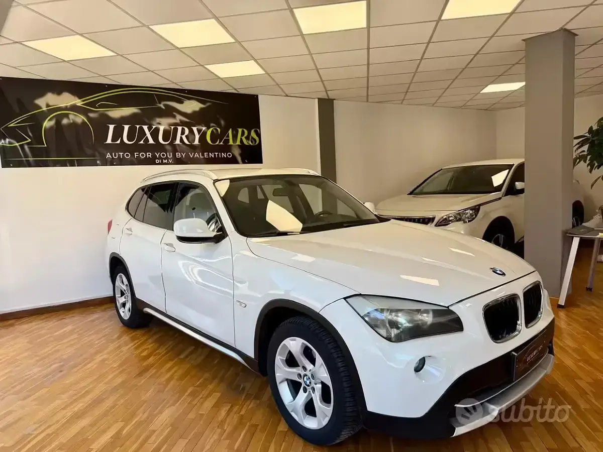 Usata BMW X1 143 CV (105 kW) 2011 Bianco SUV