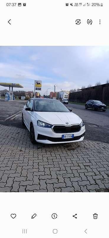 Usata Skoda Fabia Selection 80 CV (58 kW) 2024 Bianco Utilitaria