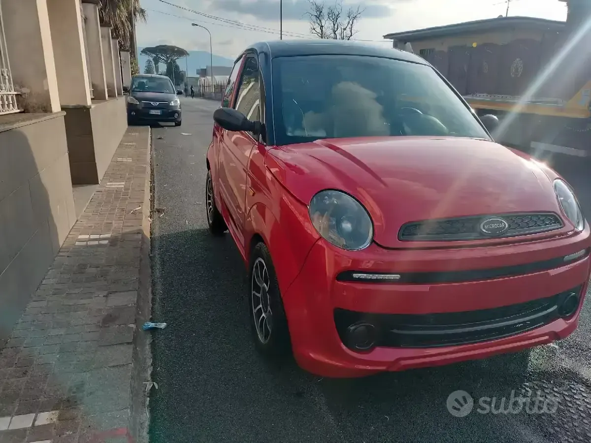 Usata Microcar M.Go 2018 Rosso Utilitaria