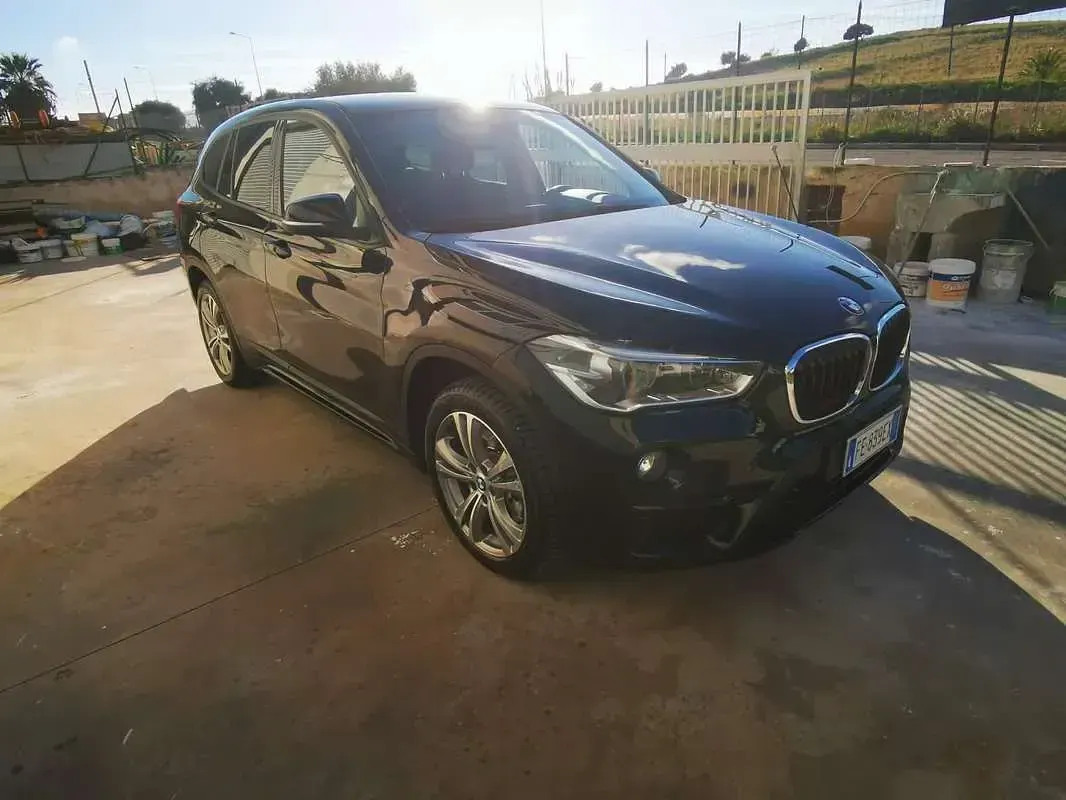 Usata BMW X1 Sport Line 231 CV (169 kW) 2016 Nero SUV