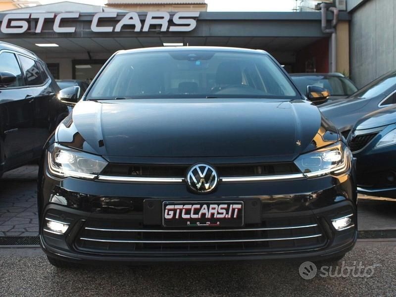 Usata VW Polo Style 95 CV (69 kW) 2022 Deep black perla Utilitaria