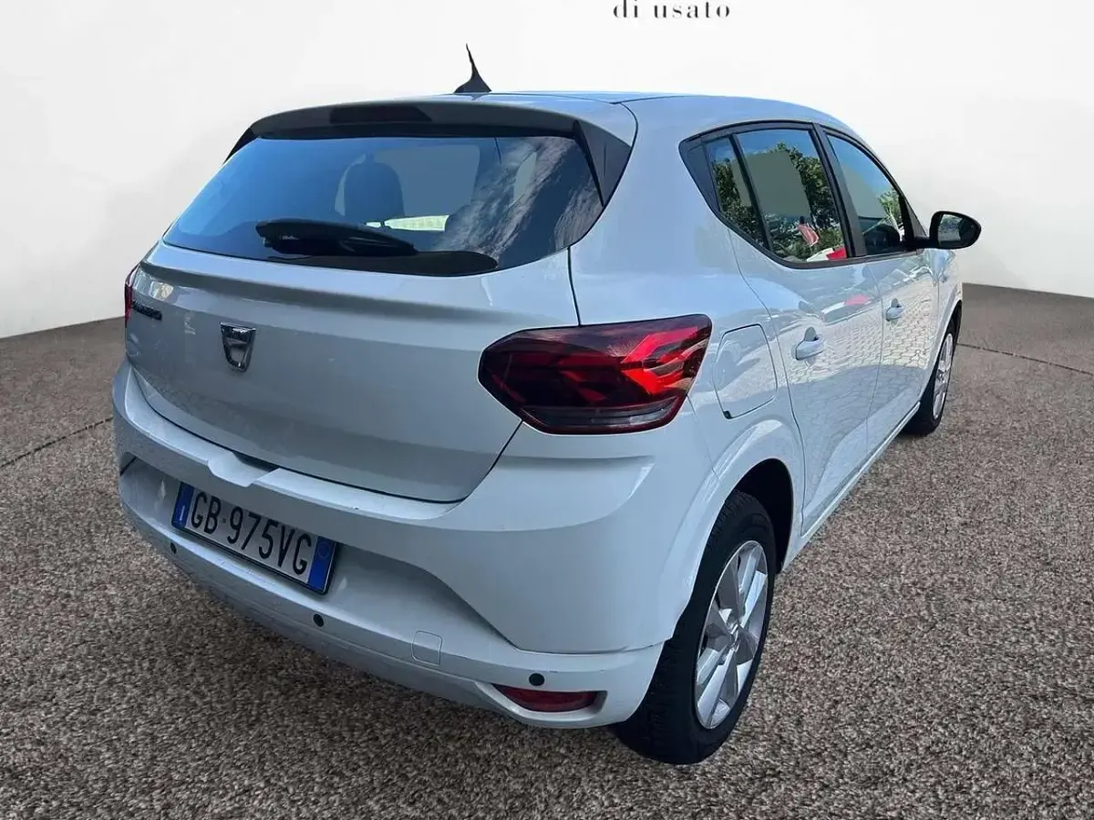 Usata Dacia Sandero Comfort 101 CV (74 kW) 2021 Bianco Berlina