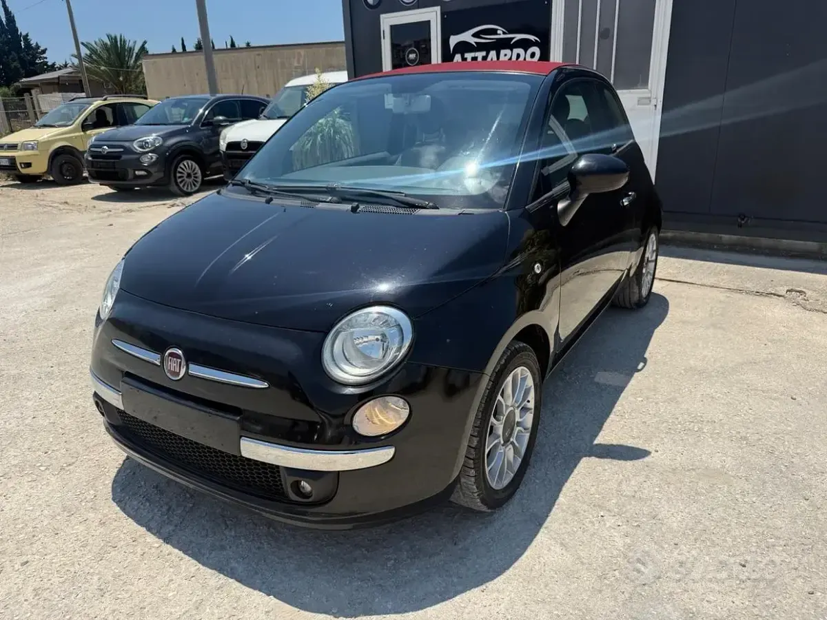 Usata Fiat 500C Lounge 69 CV (50 kW) 2013 Cabrio