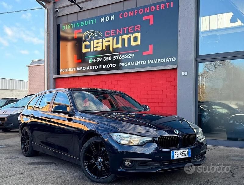 Usata BMW 318 Advantage 150 CV (110 kW) 2016 Blu Station wagon