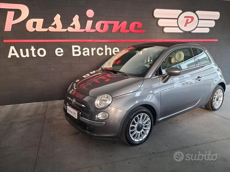 Usata Fiat 500 69 CV (50 kW) 2012 Grigio Cabrio