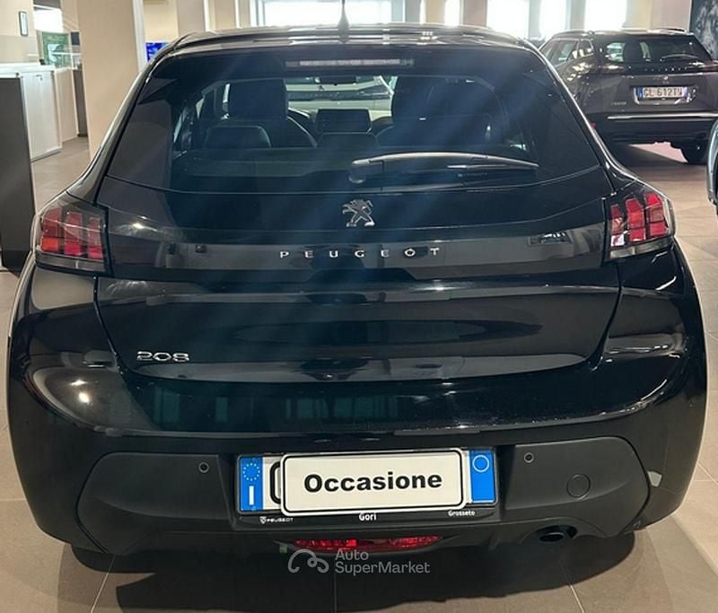 Usata Peugeot 208 76 CV (55 kW) 2023 Nero Utilitaria