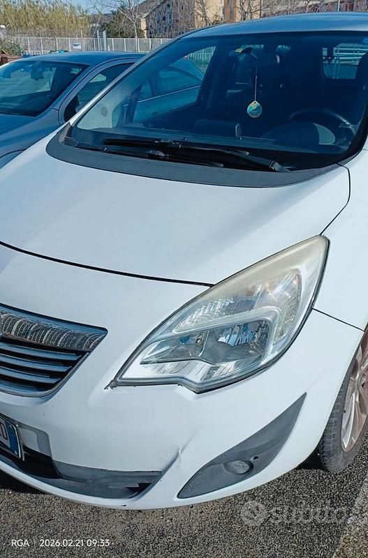 Usata Opel Meriva Cosmo 2012 Bianco Monovolume