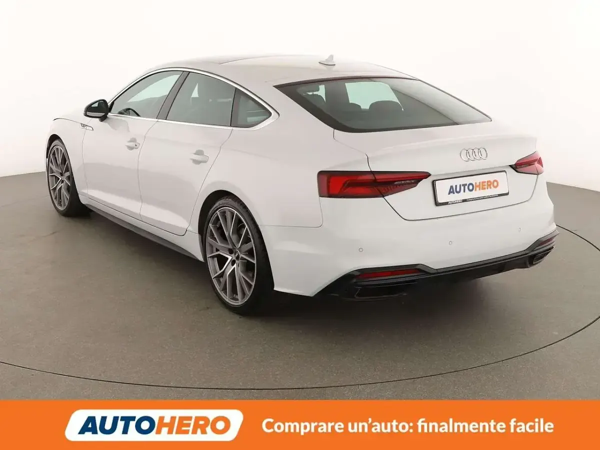 Usata Audi A5 Sport 190 CV (139 kW) 2019 Bianco Coupé