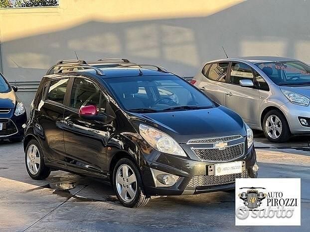 Usata Chevrolet Spark LT 112 CV (82 kW) 2011 Nero Utilitaria