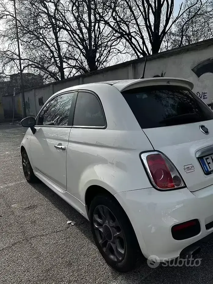 Usata Fiat 500S S 69 CV (50 kW) 2015 Bianco Berlina