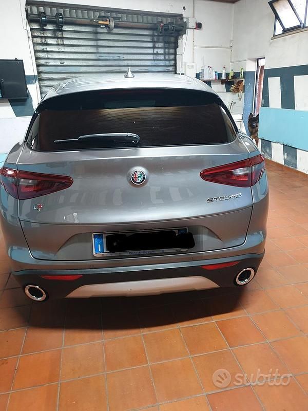 Usata Alfa Romeo Stelvio Executive 210 CV (154 kW) 2019 Grigio SUV