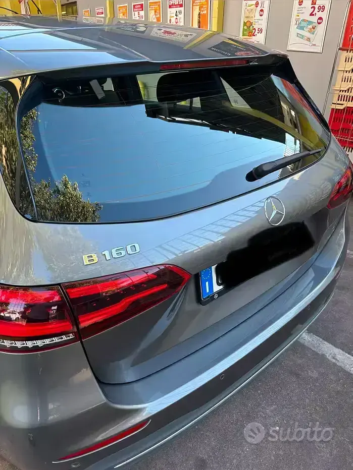 Usata Mercedes B160 Executive 109 CV (80 kW) 2021 Grigio Utilitaria