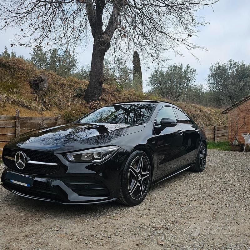 Usata Mercedes CLA200 Premium 150 CV (110 kW) 2021 Nero Coupé