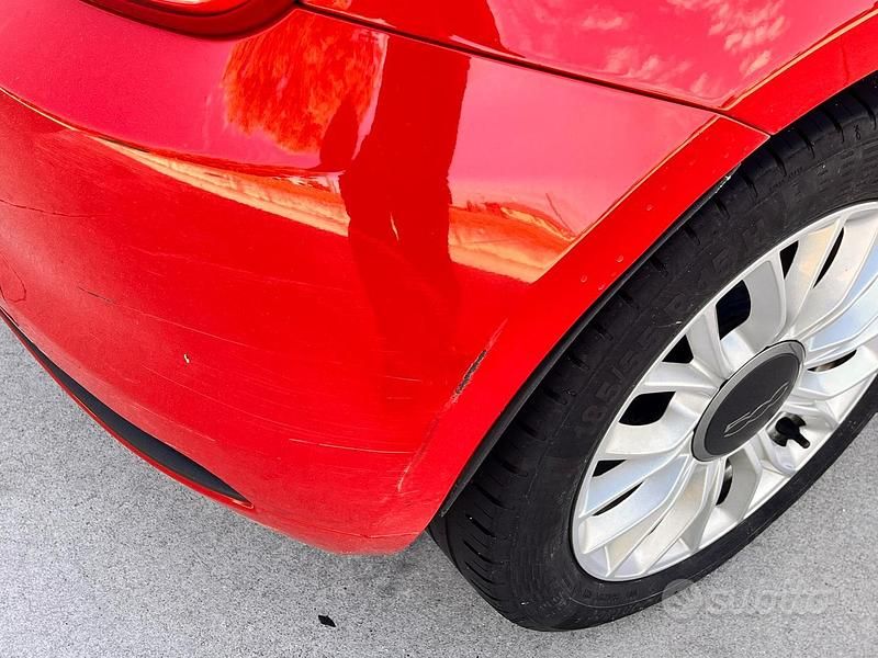 Usata Fiat 500 69 CV (50 kW) 2018 Rosso Berlina