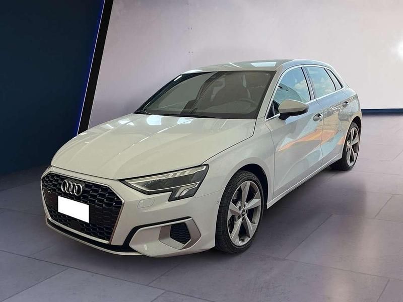 Usata Audi A3 Sportback Advanced 200 CV (147 kW) 2021 Bianco Utilitaria