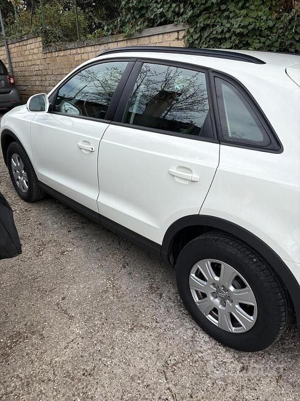 Usata Audi Q3 Advanced Plus 140 CV (102 kW) 2014 Bianco SUV