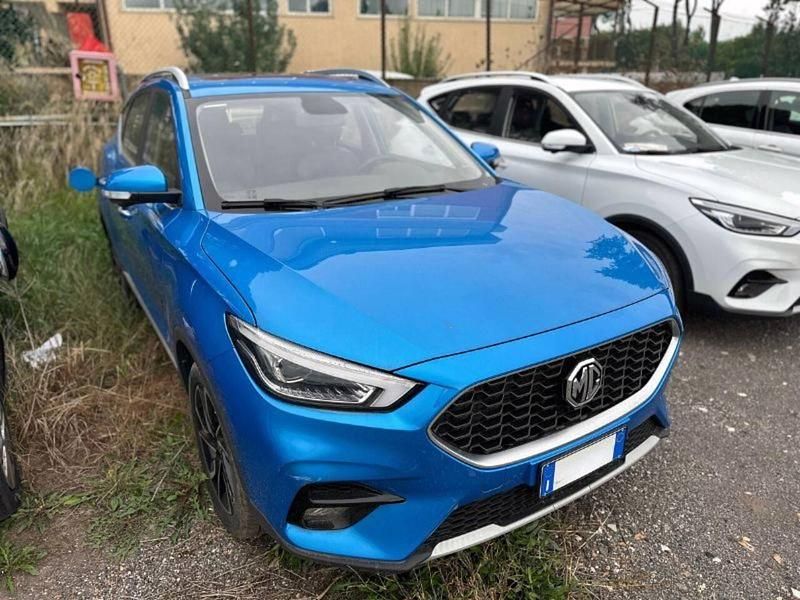 Usata MG ZS Luxury 111 CV (81 kW) 2023 Blu SUV