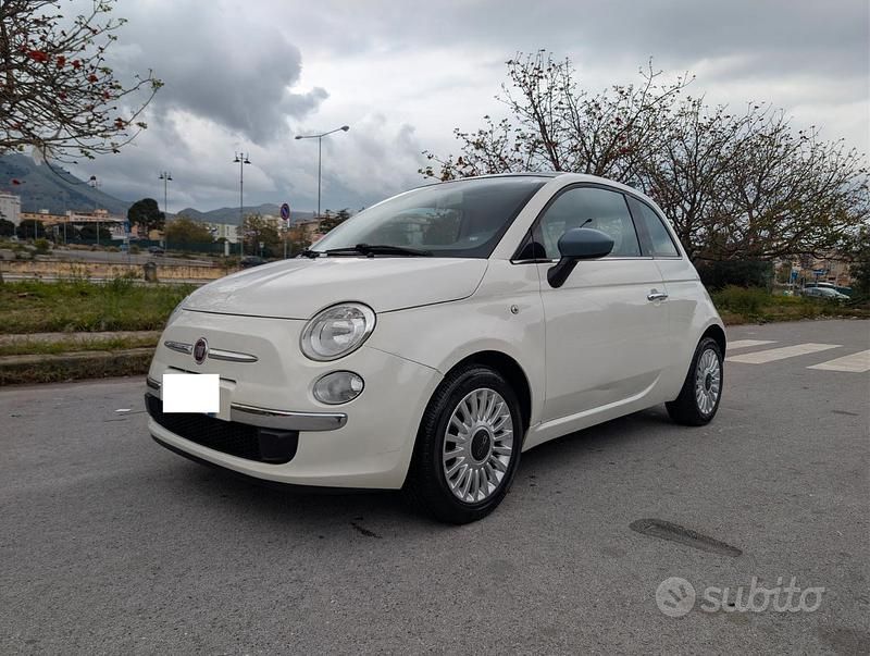 Usata Fiat 500 Lounge 69 CV (50 kW) 2014 Bianco Berlina