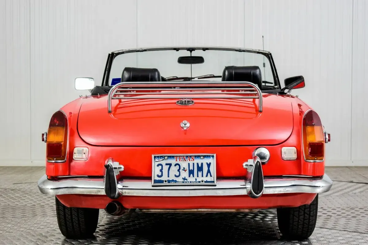 Usata MG B 101 CV (74 kW) 1974 Rosso Cabrio