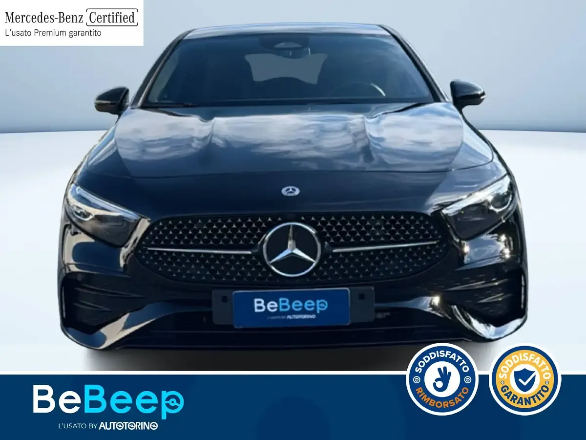 Usata Mercedes A180 Advanced Plus 116 CV (85 kW) 2023 Nero metallizzato Berlina