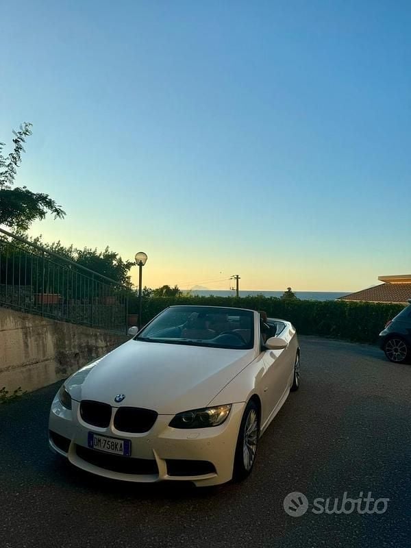 Usata BMW 325 Cabriolet M Sport 197 CV (144 kW) 2007 Bianco Cabrio