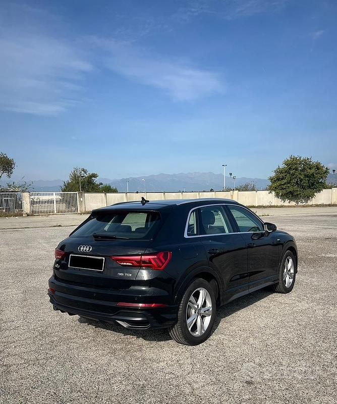 Usata Audi Q3 S-Line 150 CV (110 kW) 2019 Nero SUV