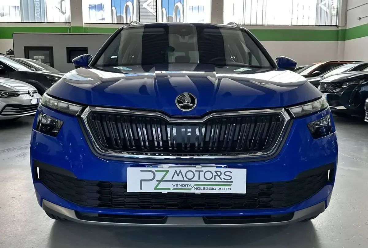 Usata Skoda Kamiq Style 110 CV (80 kW) 2023 Blu/azzurro SUV