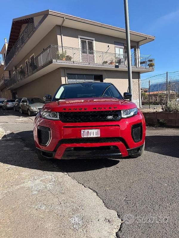 Usata Land Rover Range Rover evoque 2016 Rosso