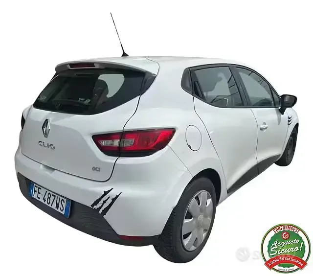 Usata Renault Clio IV Zen 75 CV (55 kW) 2016 Bianco Berlina