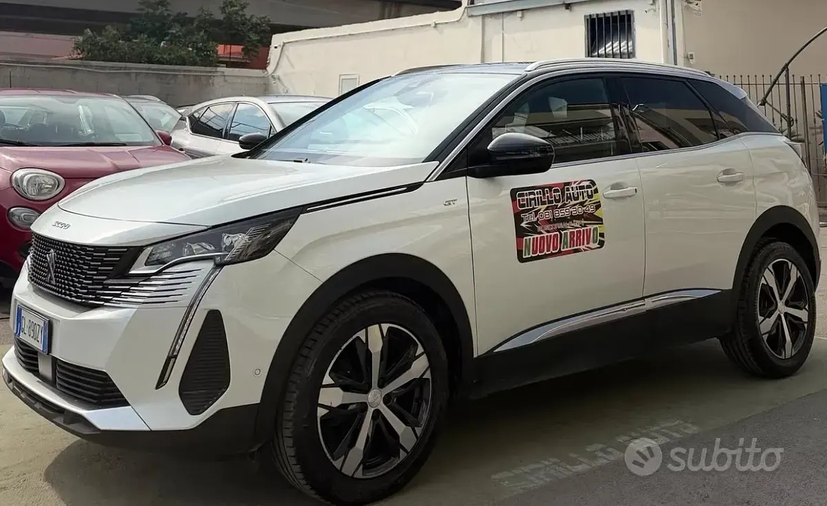 Usata Peugeot 3008 GT-line 131 CV (96 kW) 2022 Bianco SUV