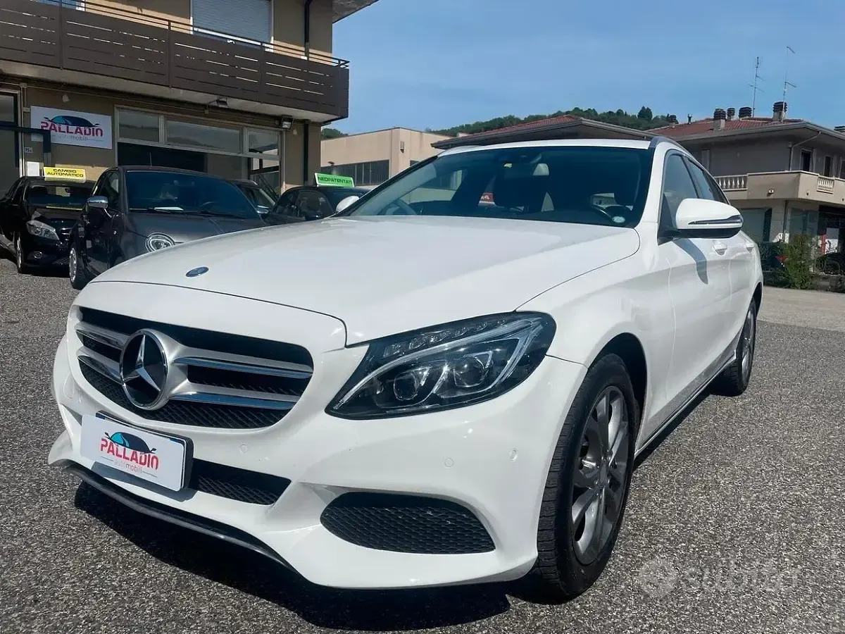 Usata Mercedes C220 170 CV (125 kW) 2016 Bianco Station wagon