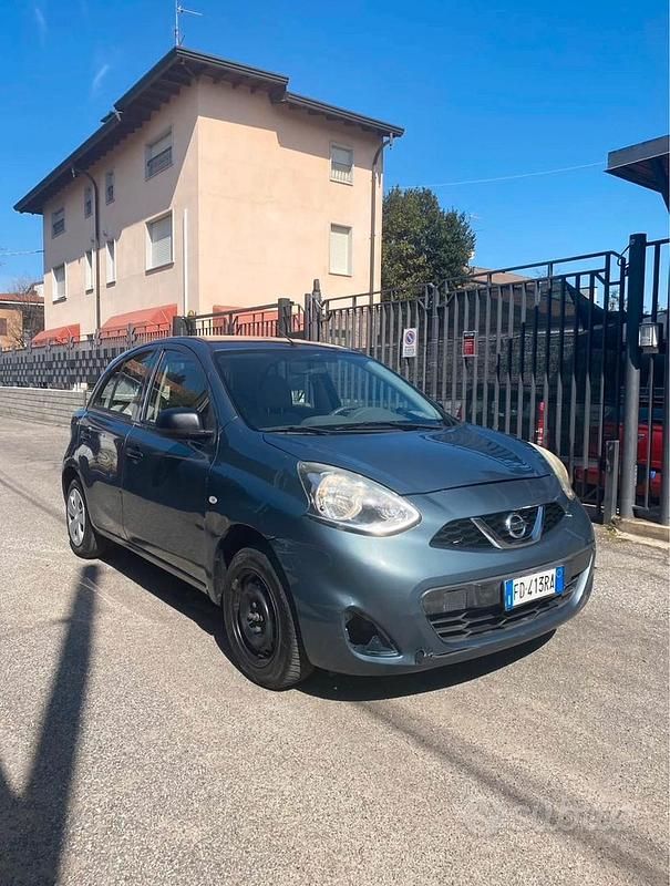 Usata Nissan Micra 80 CV (58 kW) 2015 Blu Utilitaria