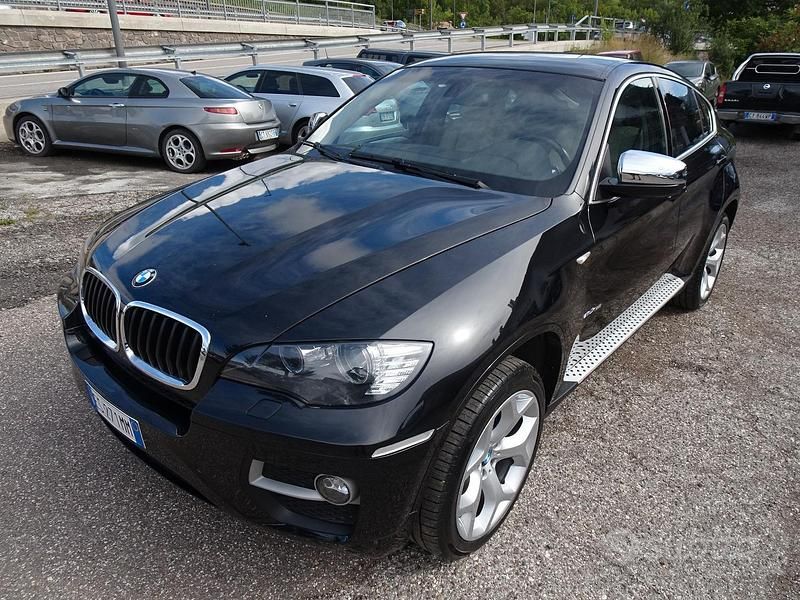 Usata BMW X6 Efficient Dynamics 245 CV (180 kW) 2013 Nero SUV