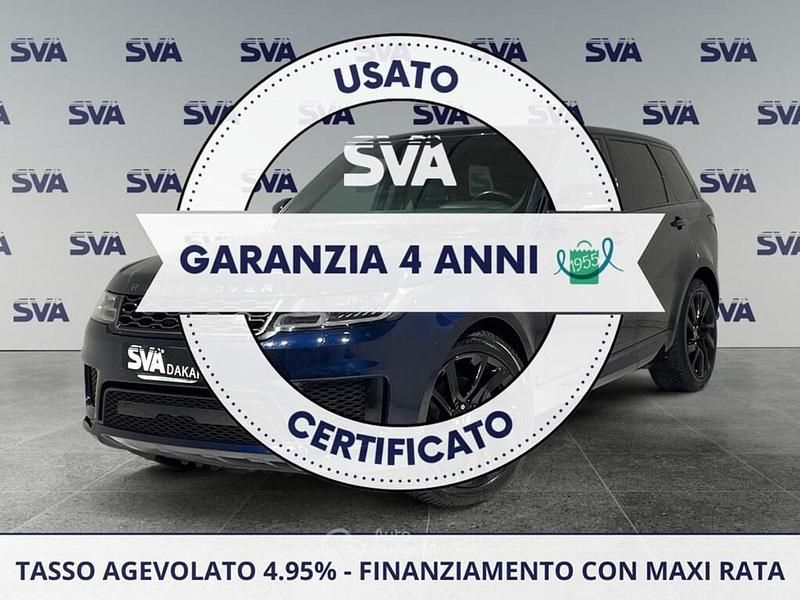 Usata Land Rover Range Rover Sport HSE Dynamic 249 CV (183 kW) 2019 Blu SUV