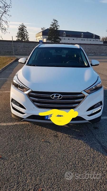 Usata Hyundai Tucson 116 CV (85 kW) 2016 Bianco SUV