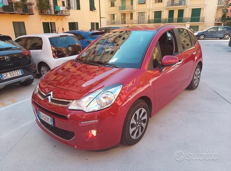 Usata Citroën C3 Seduction 81 CV (59 kW) 2014 Rosso Berlina