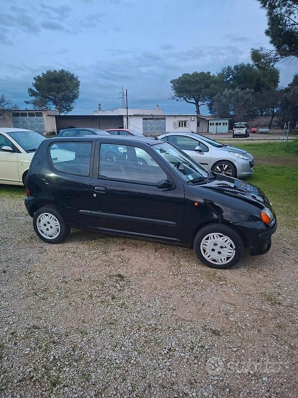 Usata Fiat Seicento 54 CV (39 kW) 1998 Nero Utilitaria