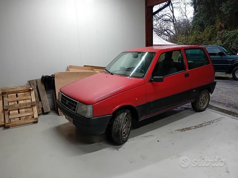 Usata Autobianchi Y10 1987 Rosso Utilitaria