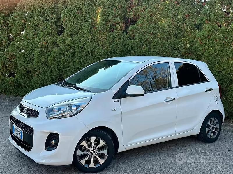 Gebraucht Kia Picanto 66 PS (48 kW) 2015 Weiß Kleinwagen
