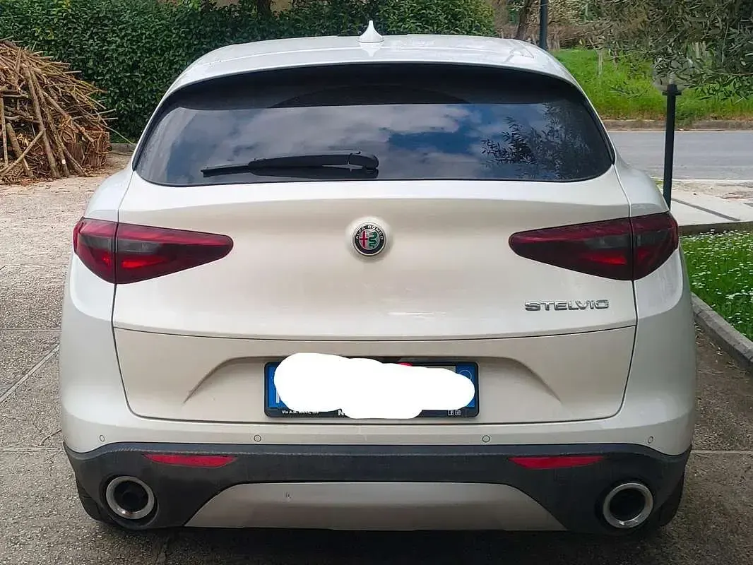 Usata Alfa Romeo Stelvio Business 160 CV (117 kW) 2019 Bianco SUV