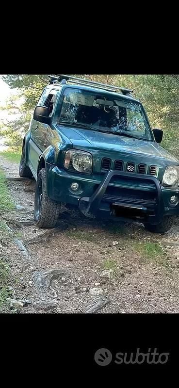 Usata Suzuki Jimny 80 CV (58 kW) 2000 Verde SUV