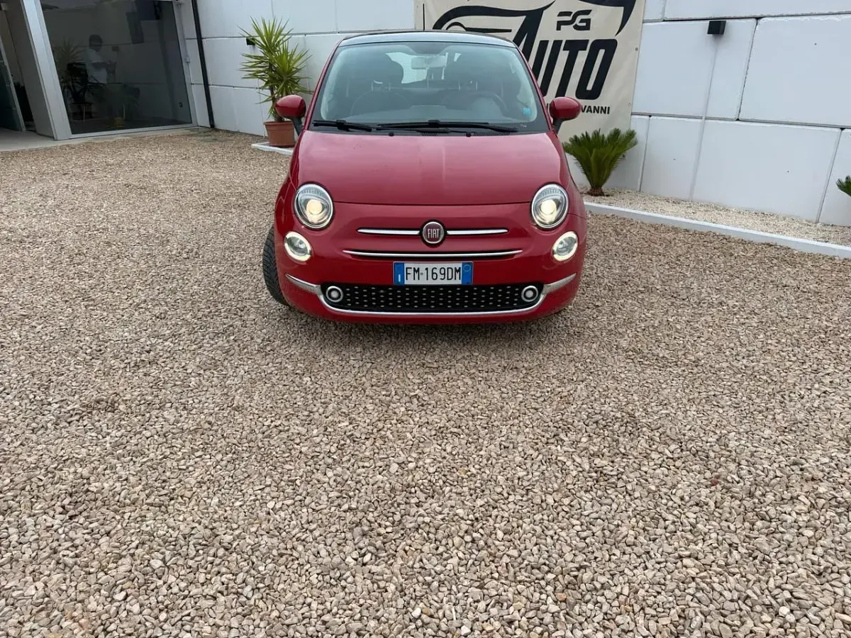 Usata Fiat 500 Lounge 95 CV (69 kW) 2017 Rosso Berlina