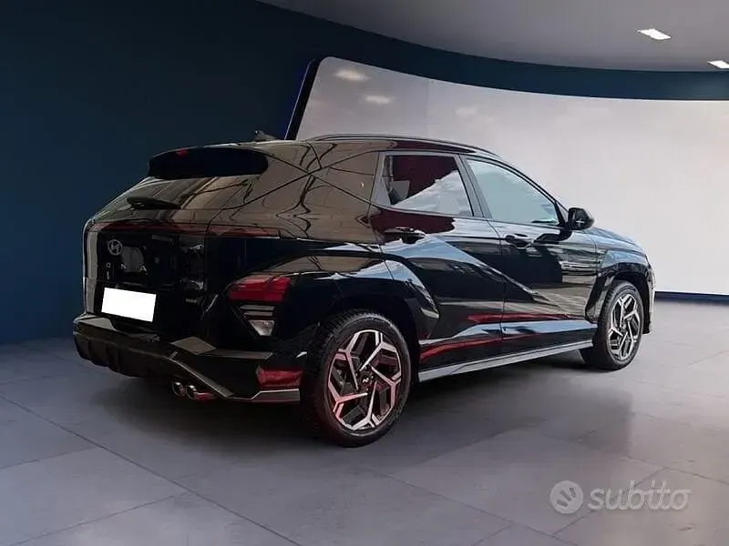 Usata Hyundai Kona N Line 141 CV (103 kW) 2024 Nero SUV