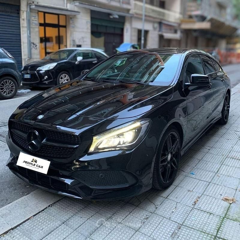 Usata Mercedes CLA220 Premium 177 CV (130 kW) 2016 Nero Berlina